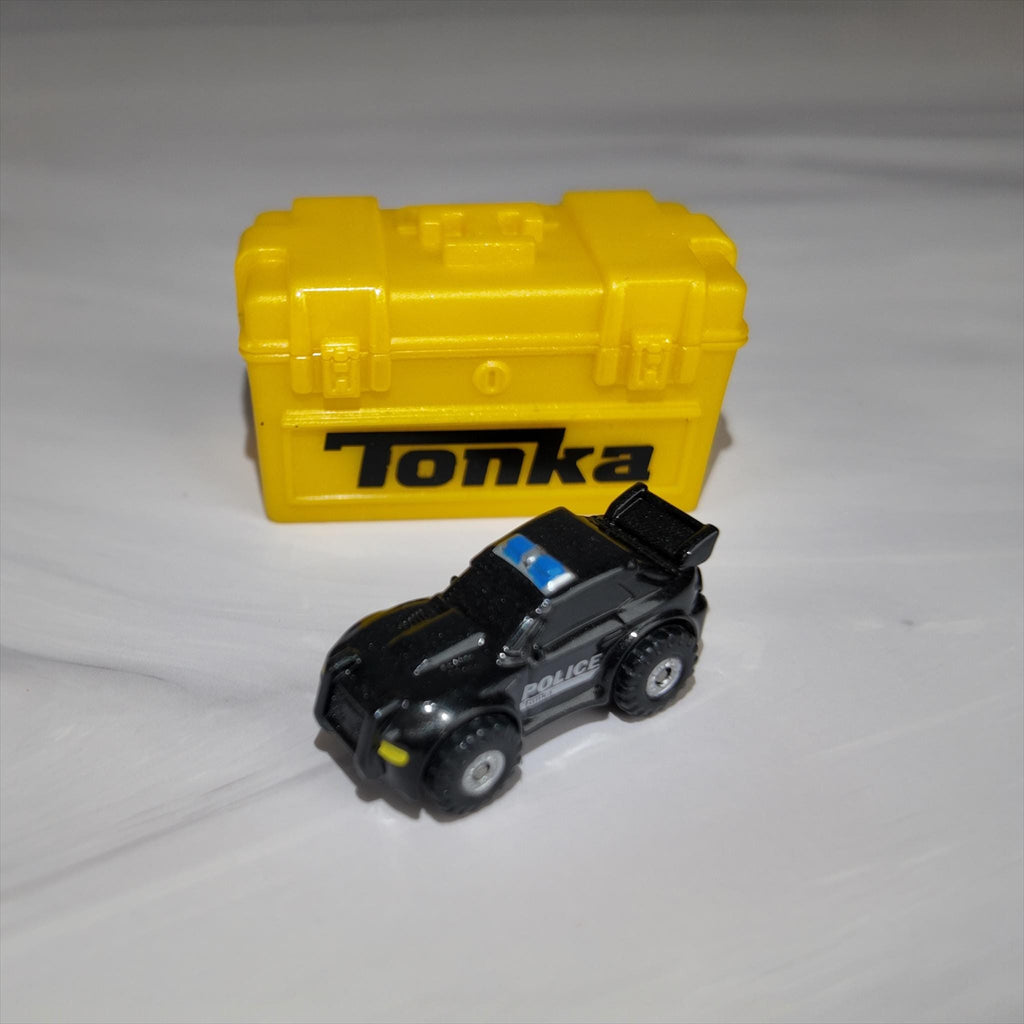 Mini Toy Truck Gift Set – Plastic Storage Tote with Gold Nugget Candy