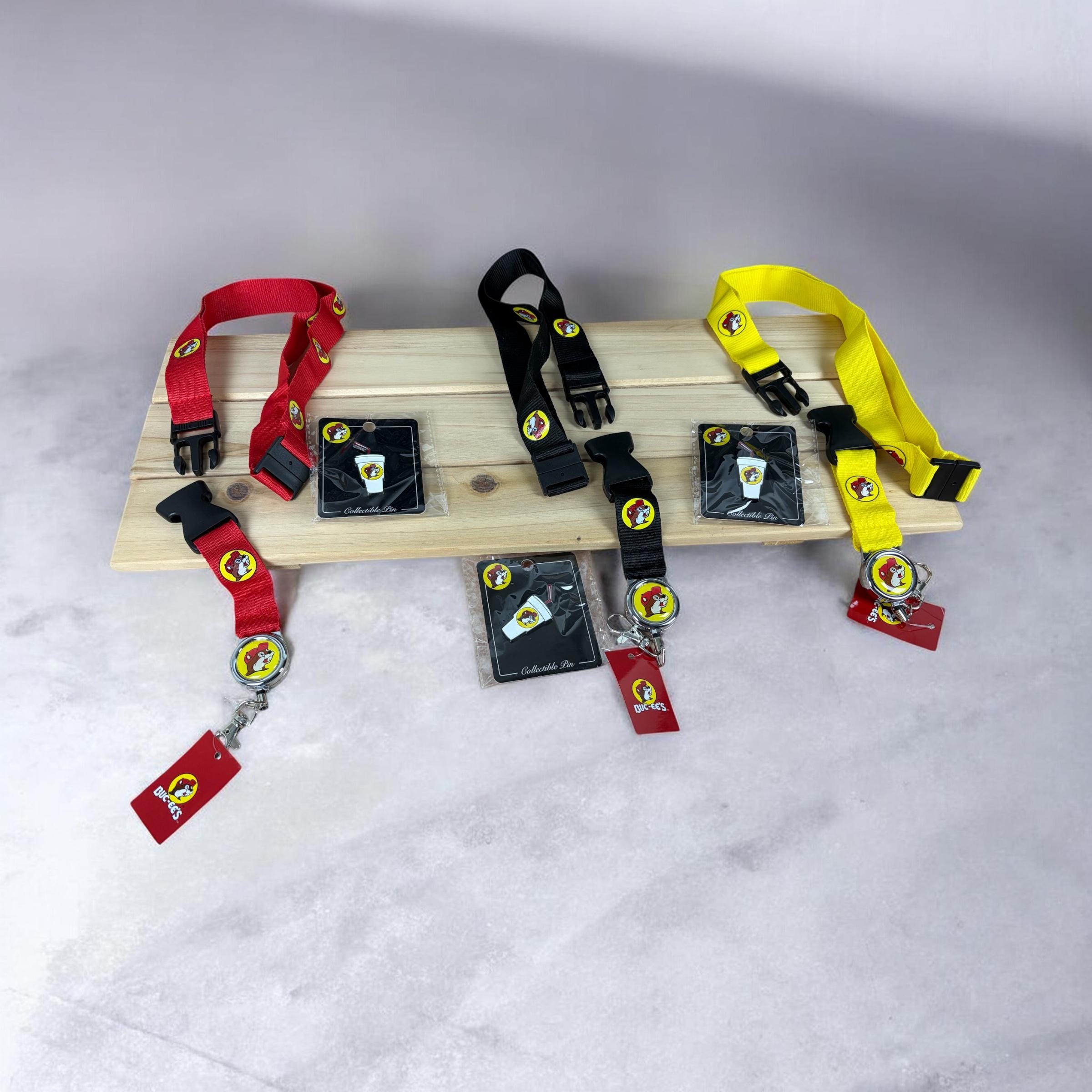Retractable Lanyard & Pin Set – Keychain or ID Holder