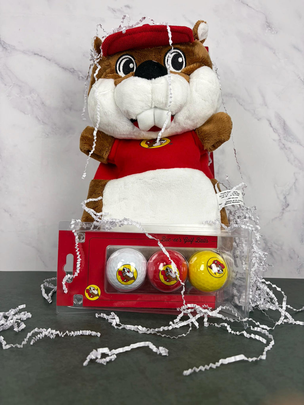 Golf Lover’s Plush Mascot Headcover & Ball Set