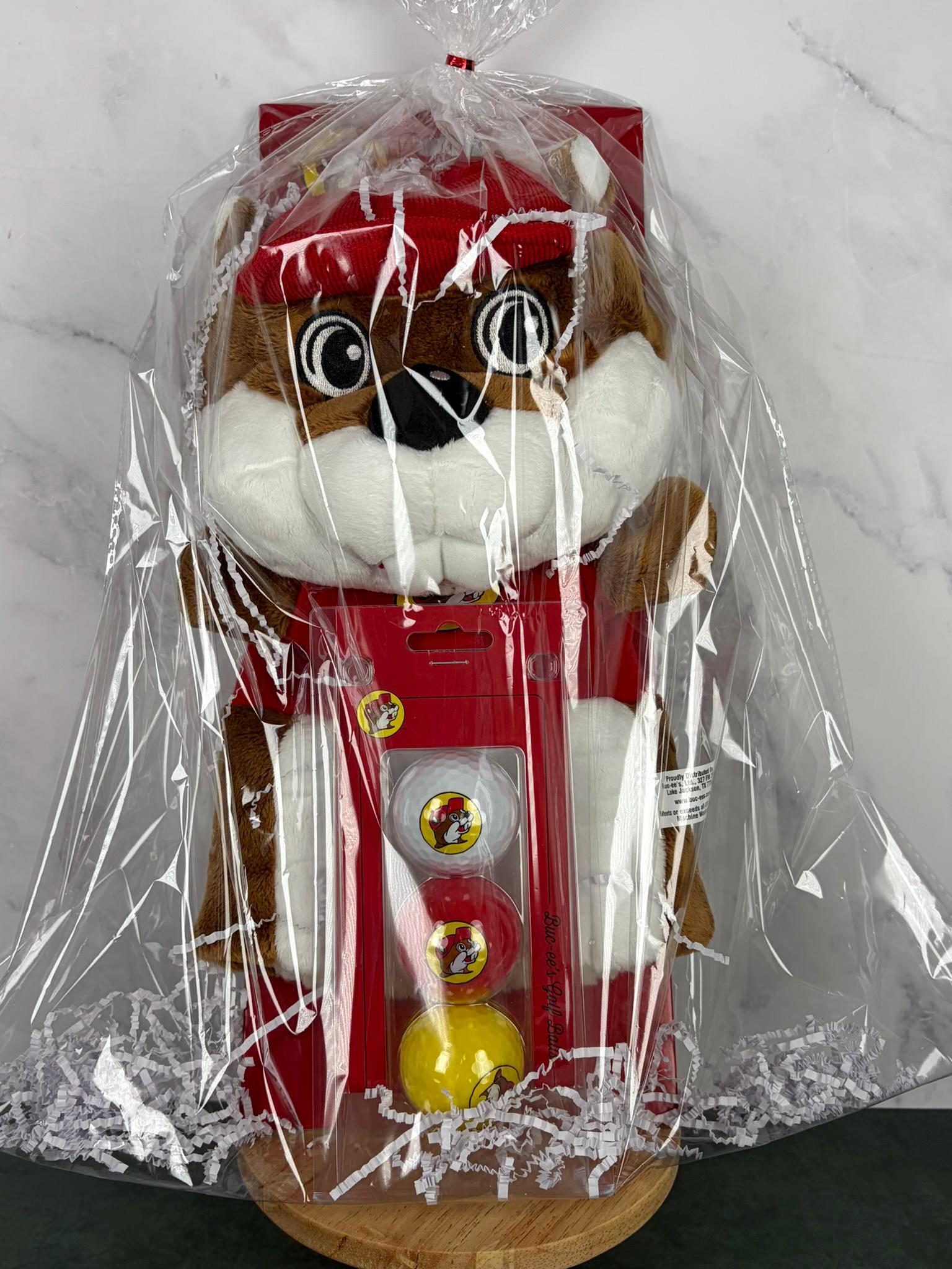 Golf Lover’s Plush Mascot Headcover & Ball Set