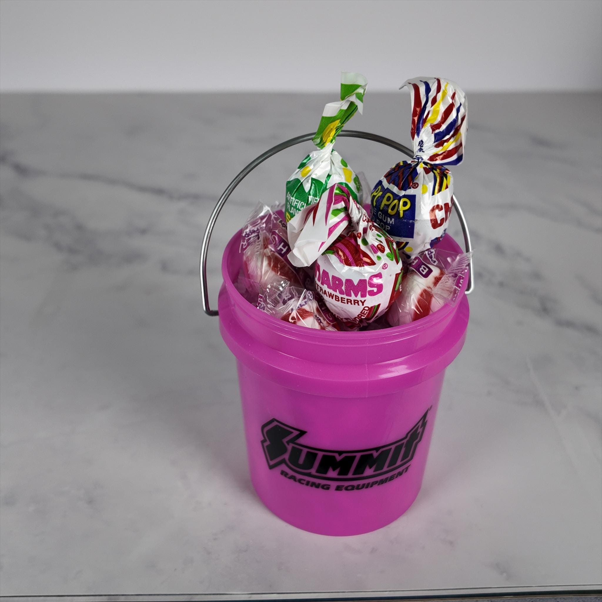 Racing Mini Bucket Gift Basket Set
