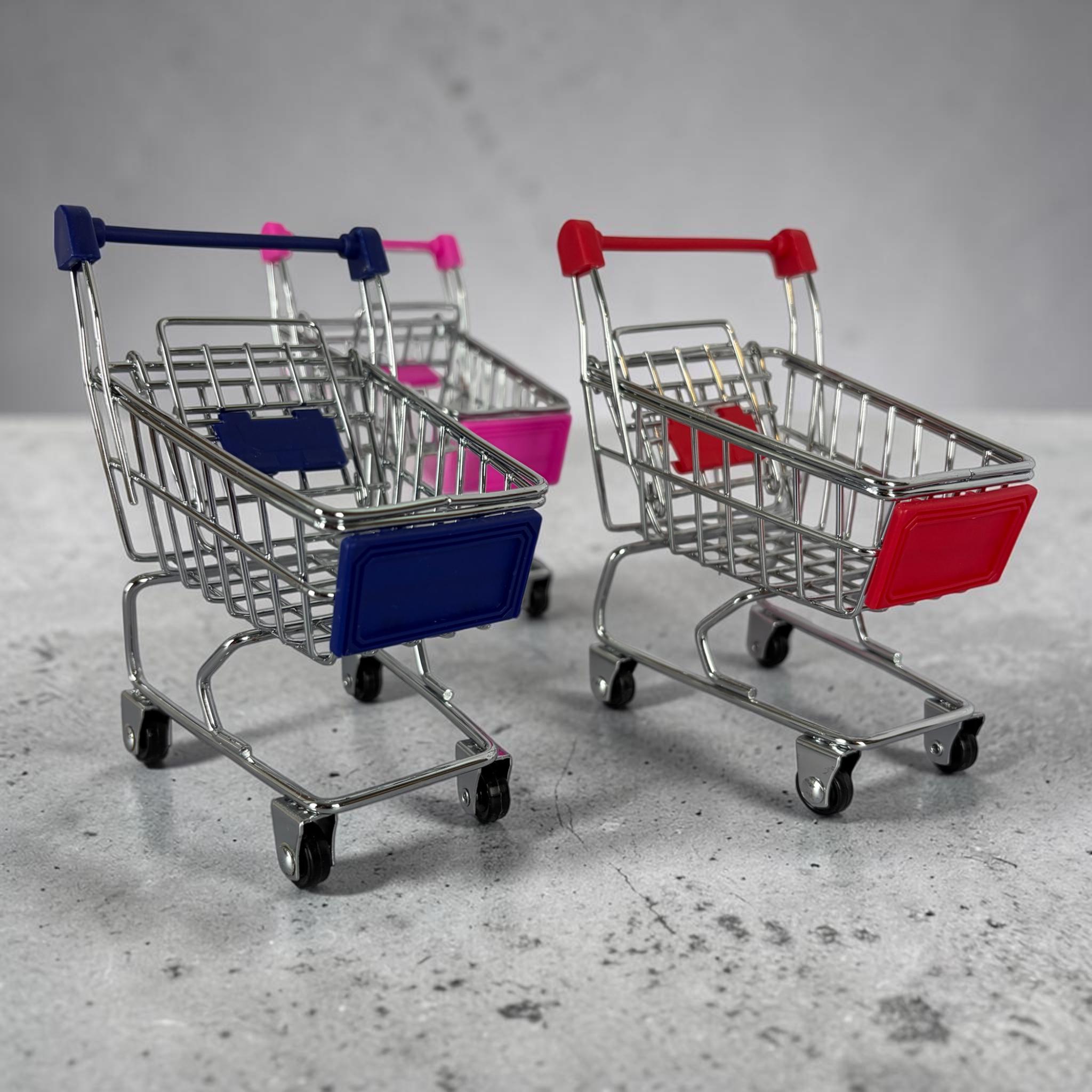 Mini Shopping Cart Gift Set Basket