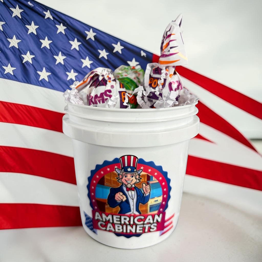 American Mini Bucket Gift Basket