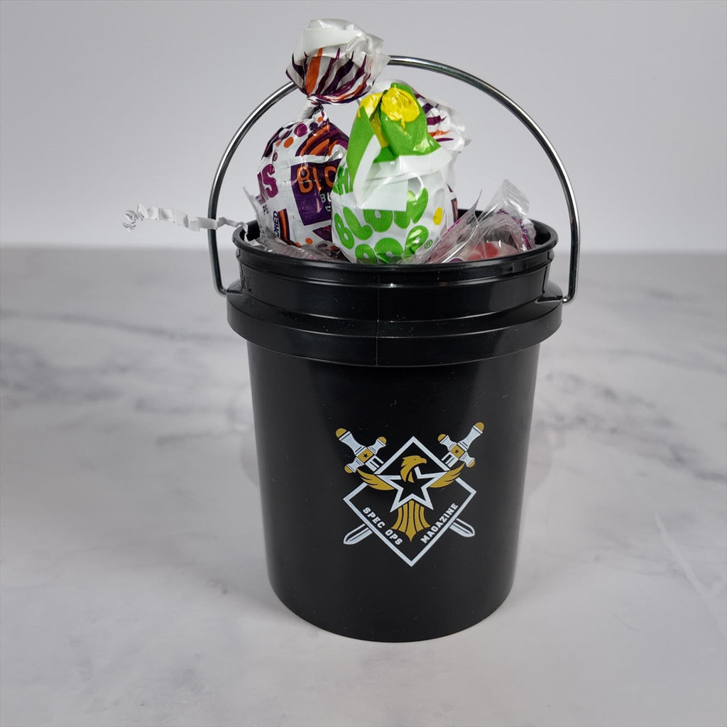SPEC OPS Magazine Mini Bucket Gift Basket Set