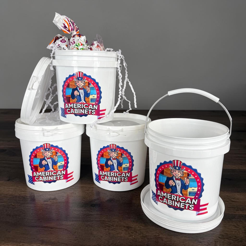American Mini Bucket Gift Basket
