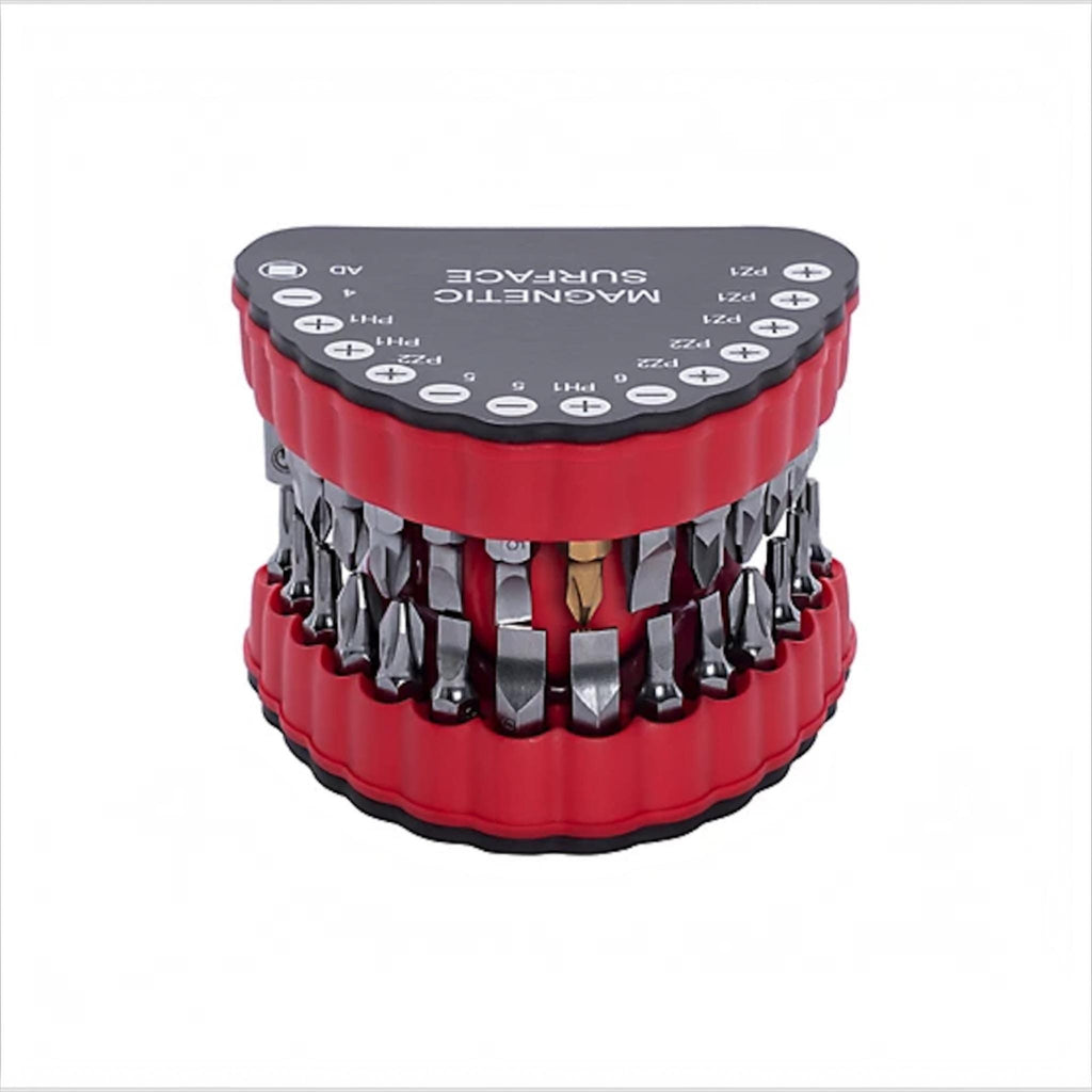 28-Piece Dental Bit Set with Stubby Handle Gift Basket