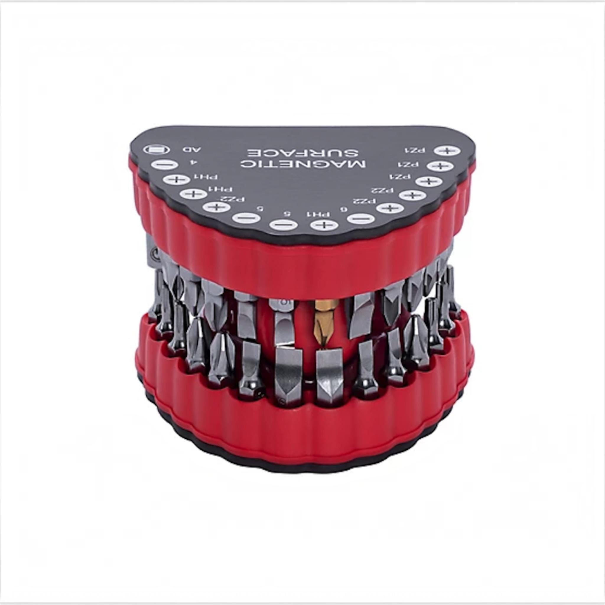 28-Piece Dental Bit Set with Stubby Handle Gift Basket