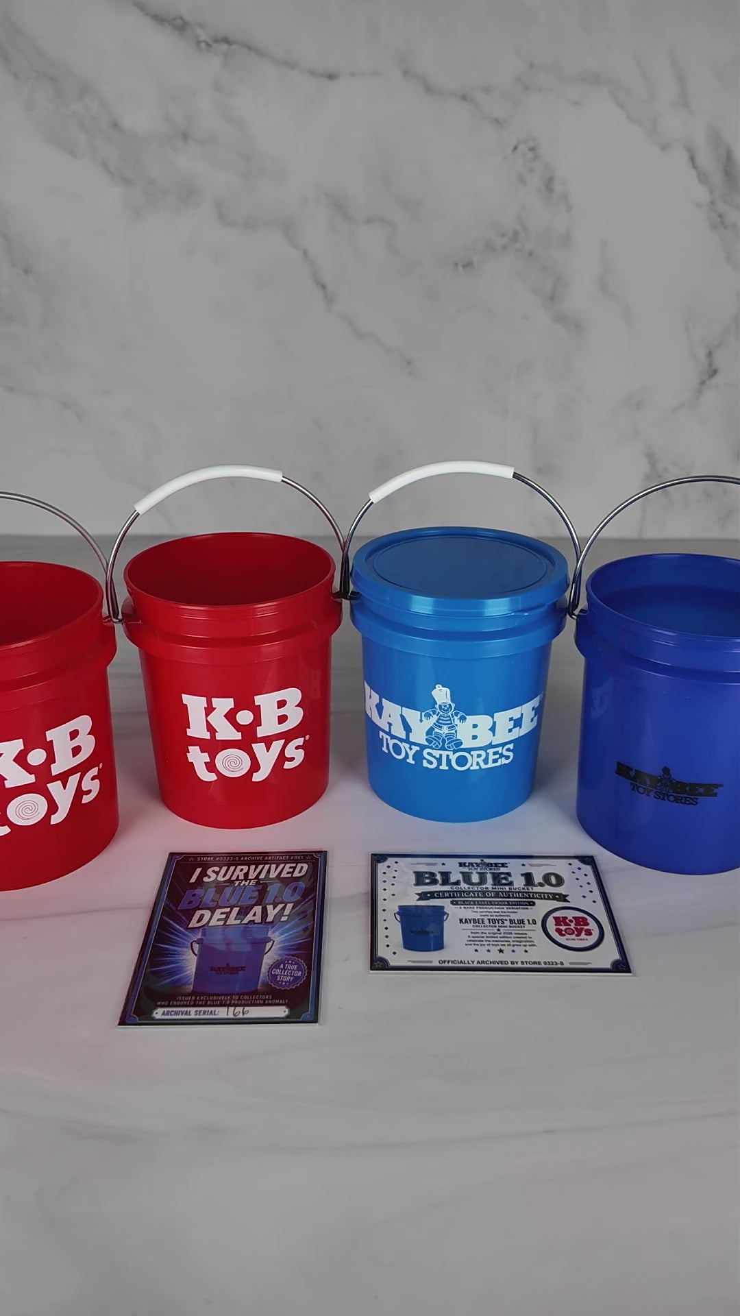 Rare Mini Bucket Collectors Set (KB)