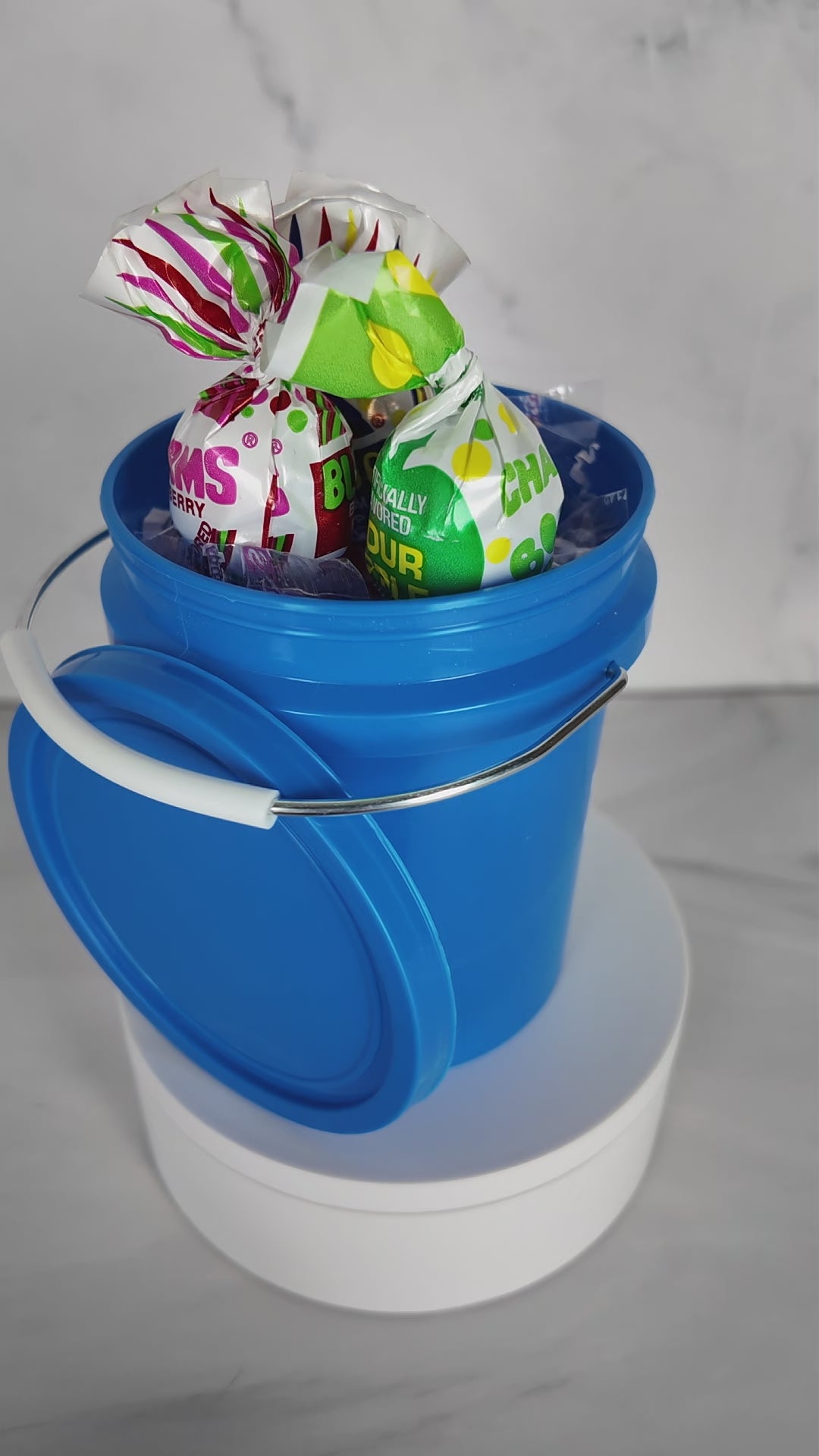 Collectible Mini Bucket Gift Basket – Blue 1.0 Wave 1 (KB)
