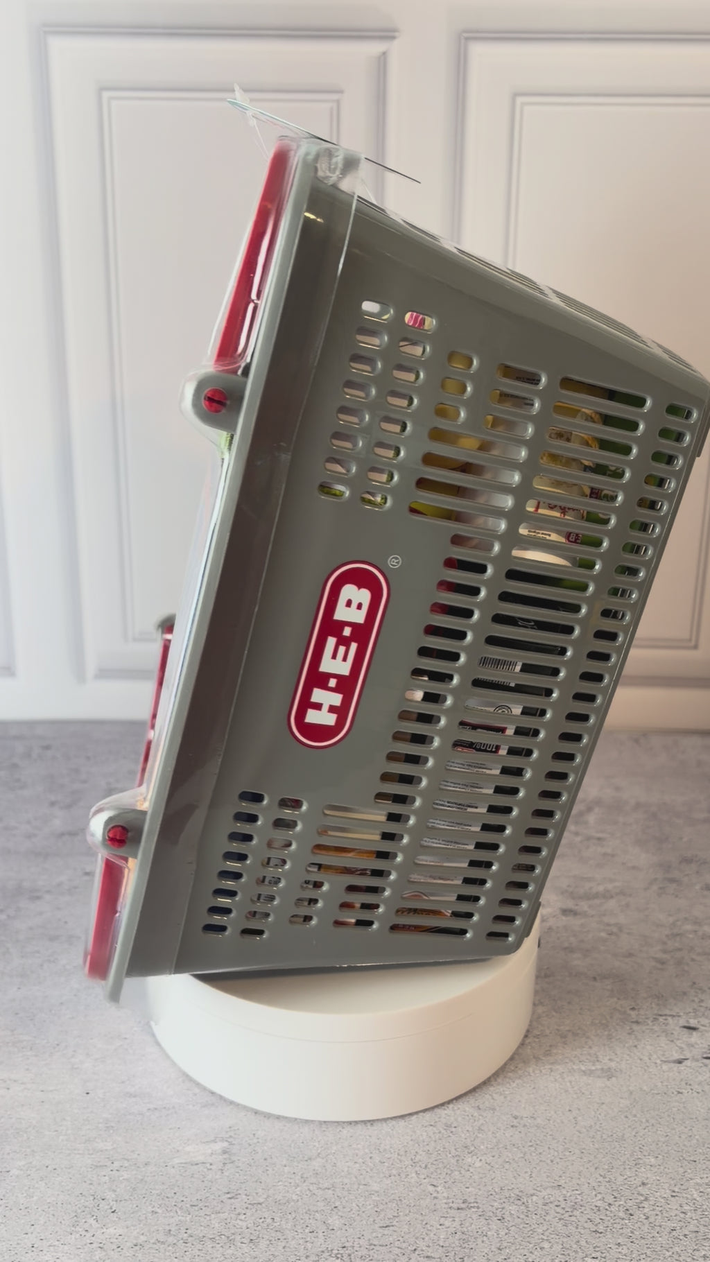 HEB Beyond Imagination Breakfast Food Shopping Basket Toy – Ages 3+