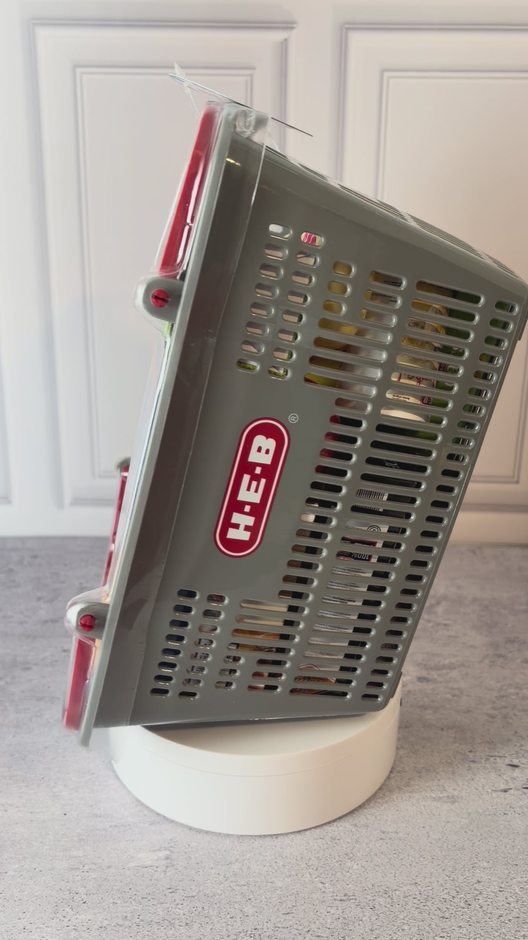 HEB Beyond Imagination Breakfast Food Shopping Basket Toy – Ages 3+